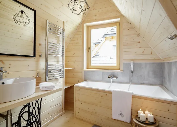 Alpesi faház Tatra Wood House *